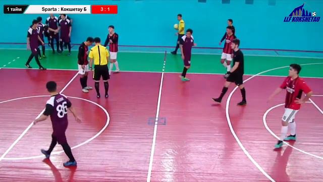 Sparta - Кокшетау Бил, лига В, 2 тур ОТКРЫТОГО ПЕРВЕНСТВО ГОРОДА КОКШЕТАУ ПО ФУТЗАЛУ 20201-2022гг. смотреть онлайн