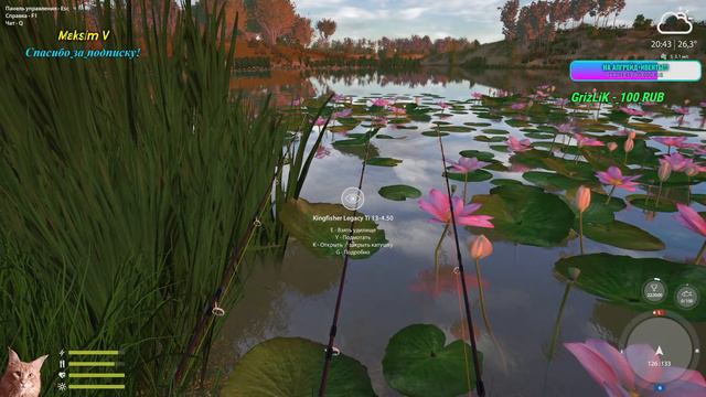 Русская Рыбалка 4 *БУДЕМ ПОЛОВИТЬ* Всем ПРИВЕТ! смотреть онлайн