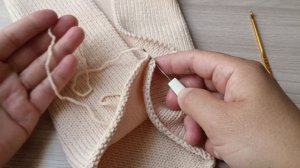 Самая простая ПОВЯЗКА на голову в виде ЧАЛМЫ ?/Мой способ сшивания ? #рекомендации #вяжу #youtube