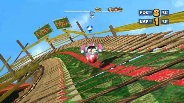 Sonic & Sega All-Stars Racing - All Ultimates (All-Star Moves) смотреть онлайн