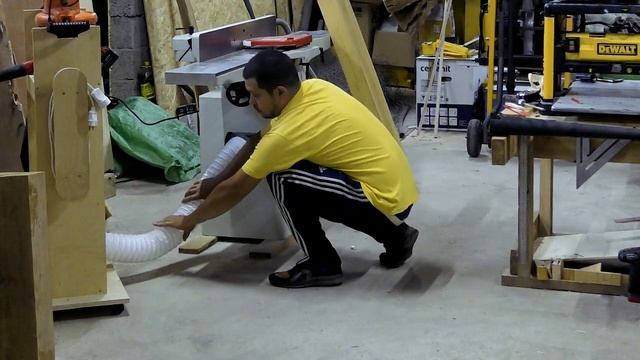 Стружкоотсос из ветродува. Просто, удобно, функционально. смотреть онлайн