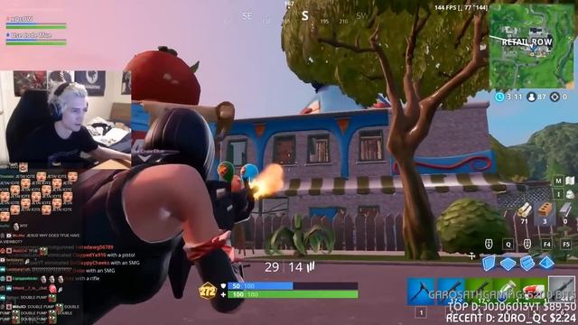 xQc Stream Sniped by Banana Saxophone Compilation ft. Juul Trooper смотреть онлайн