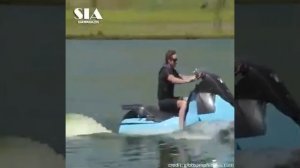 Плавающий мотоцикл)