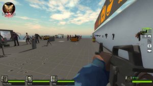 Left 4 Dead 2 Team Fortress 2 gun skin mod | Left 4 Cat Channel #l4d #coop #gaming #mods