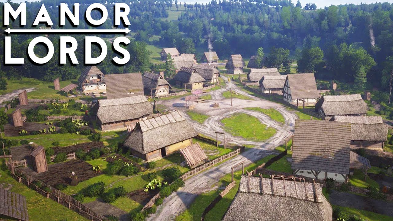 Manor Lords - КАК ТУПАНУТЬ или ЛАГЕРЬ РАЗБОЙНИКОВ🕹Эпизод 2