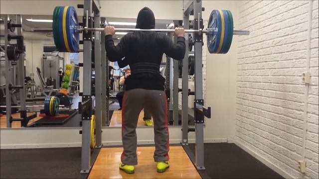 Squat 170 kg / 375 lbs x 1 смотреть онлайн
