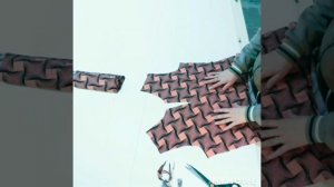 Размер олиш ва бичиш 46 размера стойка ёкали куйлак тикиш