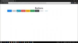 11. How to create buttons in Bootstrap 4?