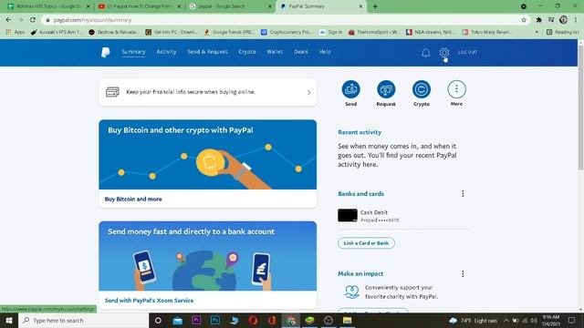 How To Change PayPal Billing Address | Change Primary Address On PayPal (2021)