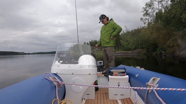 На SkyBoat 440RL c Yamaha F20 по Карелии. Ладога!!! смотреть онлайн