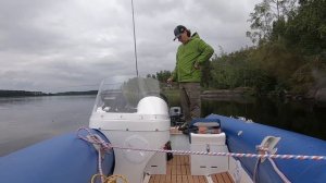 На SkyBoat 440RL c Yamaha F20 по Карелии. Ладога!!!