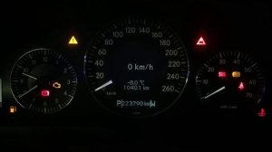 Проверка уровня масла w209 m112