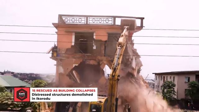 Safe Lagos| EP 4 | Lagos rescue team clears distressed structures, rescues 15 in Ikorodu смотреть онлайн