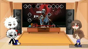 Undertale react to FNF vs Papyrus- Sixbones