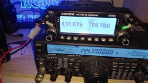 FT8 слышно на 144.174 МГц , попытался сделать вызов на 144.3 МГц SSB