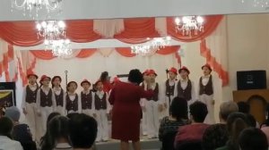 "Я учу английский ", вокальная группа "Радуга"