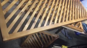Декоративная решетка из дерева. Decorative wooden lattice