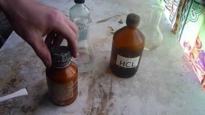 Исчезновение окраски (взаимодействие HCL c NaOH)