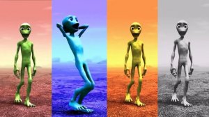 Dame tu Cosita VS Aliens. ALIENS DANCE