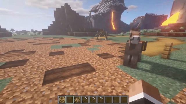 ПОВОЗКИ И ПЛУГ В МАЙНКРАФТ - Minecraft Обзор Модов