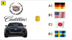 Country of Origin of Car Brands ? ? ? | Car Brands Quiz | Cars Advisor