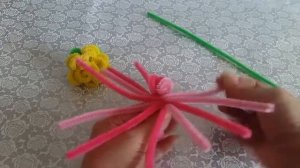 DIY Поделки для детей из пушистой синельной проволоки