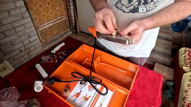 Сварка труб паяльником MaxPiler MPW 0832. Описание, отзывы, распаковка. смотреть онлайн