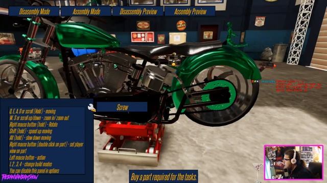 Motorbike Garage Mechanic Simulator (PC Indie) смотреть онлайн