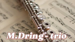 M.Dring - Trio for flute, oboe and piano