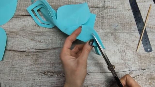 Объёмная СНЕЖИНКА из ФОАМИРАНА. Декор на НОВЫЙ ГОД