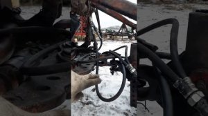 Обзор навески. Краз унимог.