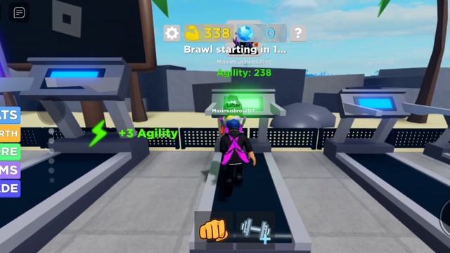 Мы снова качаемся | Muscle legends Roblox