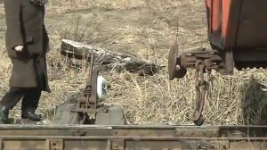 Тепловоз ТУ7А-3071 производит маневры на станции Торфяная