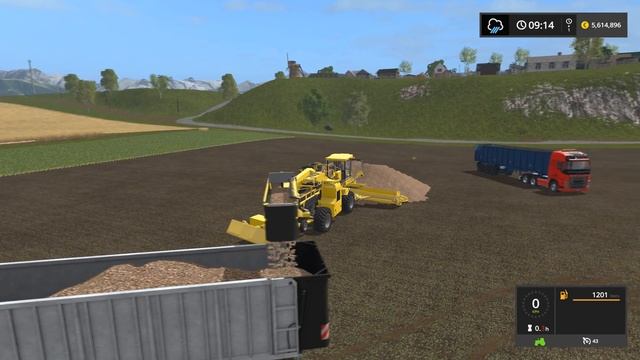 Farming Simulator 17 ROPA EURO MAUS 5 LOADING SUGAR BEET смотреть онлайн