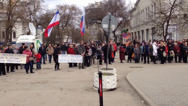 Крым, Симферополь 02.03.2014 смотреть онлайн