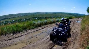 ГОНЯЮ ПО ГРЯЗИ на квадрике AVANTIS HUNTER 200 BIG PREMIUM