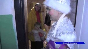 Новогодние елки провели во дворах Нижнего Новгорода сотрудники домоуправляющих компаний