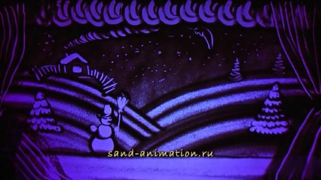 ✨ Новогодняя песочная анимация "Рождественская сказка" ? Музыка Петра Чайковского и Моцарта ?