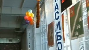 Олимпийский мишка из воздушных шаров.AVI