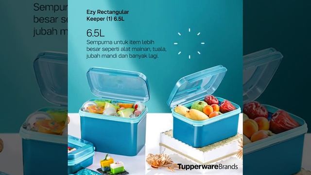 Ezy Rectangular Keeper Tupperware смотреть онлайн