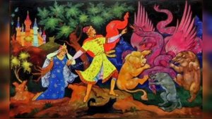 Звериное молоко. /русские народные сказки/