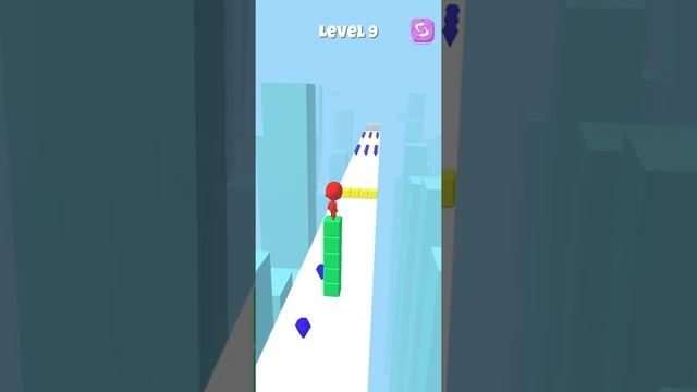 Perfect cube runner 3d 9 #Shorts #Game #Android