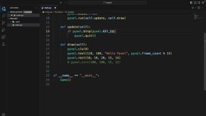 Изучение Python UI (GUI Apps) / #9 – Библиотека Pyxel для разработки игр