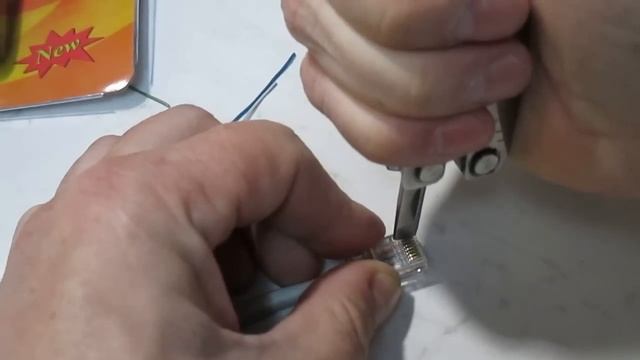 Как обжать интернет кабель (витая пара, 8P8C,RJ-45). смотреть онлайн