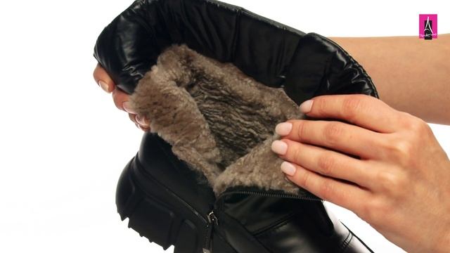 3151593 Видеообзор I Женские ботинки дутики TENDANCE смотреть онлайн