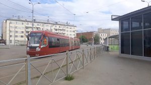 Трамвай Бкм845 №1401, маршрут 5а, Ж/Д Вокзал - Казань-1. Казань