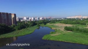 ЖК Пехра, вид с р. Пехорка. Балашиха, застройщик Гранель https://vk.com/gkpehra