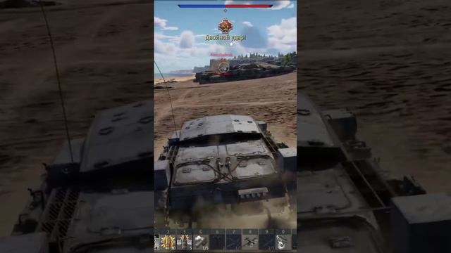 WAR THUNDER МОЩНЫЙ ПРОРЫВ НА САУ С ФЛАНГА ТРОЙНОЙ УДАР МЕДАЛЬ БЕЗ ПРОМАХА