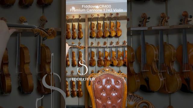 Good fine violin CR400 Cannone 1743 Violin reproduction 3199