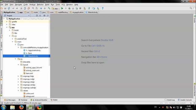 Develop Custom Launcher app in Android Studio